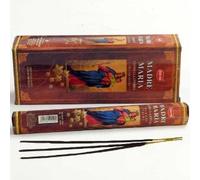 Encens - Madre Maria -, 6 boîtes x 20 pièces, Inde Original, HEM