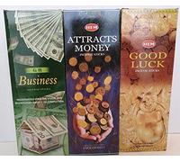 Encens & More Hem Attracts Money Good Luck GR Business Combo Pack (360 bâtonnets)