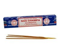 Satya Encens bâtonnets Nag Champa Argabatti Parfum apaisant – 15 grammes (15 bâtonnets)