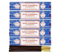 Encens Nag Champa. Lot de 5x15g | Satya Sai Baba