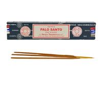 Encens - Nag Champa - Palo Santo - 15 grammes - 15 bâtonnets - Bleu