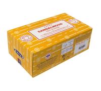 Satya - Encens Nag Champa Santal - 15 grammes (environ 15 bâtonnets)