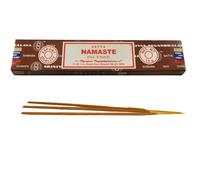 Encens - Namaste - 15 grammes - 15 bâtonnets - Bleu - Mixte