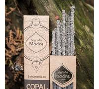 Encens Naturel Copal - 100% Écologique | 8 Bâtons Épais | Fait Main en Argentine | Purification & Méditation | Durable & Éthique - Sagrada Madre