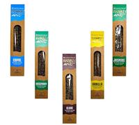 Encens Naturel Garden Fresh et Bio sans Produits Toxiques. 5 parfums variés : Sauge Blanche, Bois de Santal, Ambre, Lavande ou Nag Champa, Parfum Naturel et Longue durée, Fatto a Mano (Garden Fresh)