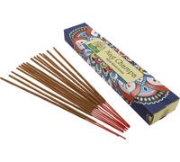 Encens naturel Massala de l'Inde du Sud - Nag Champa, Bleu, 23*4,5*2 cm, Encens indien