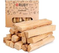 Encens Naturel Palo Santo Xl-120 Grammes 14-18pcs Bois Sacré Naturel Du Pérou Pour Éloigner Les Énergies Négatives Et Attirer Les Vibrations Positives(120g)