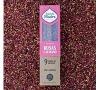 Encens Naturel Rose & Oliban - 100% Écologique - Fait Main en Argentine | 9 Bâtons | Purification & Harmonie | Herbes, Fleurs & Résines Naturelles | 13 di Ilaria