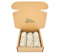 Encens Naturel - Sauge Blanche & Palo Santo - Purification & Sérénité - 10 cm