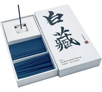 Encens Naturels,Baton Encens,Encens Bâtonnets D'encens,Bâton D'encens,100 Bâtons De 6,5 Cm,Coffret Encens Cadeau,Pour Méditation,Yoga,Aromathérapie Et Relaxation (Baizang)