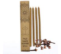 Encens Palo Santo avec clou de girofle - Grand bâton parfumé pur pour le nettoyage (20 x 1 x 1 cm)