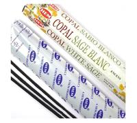 Encens parfum Copal / Sauge blanche Lot de 100 bâtons marque HEM