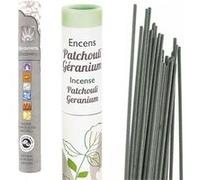 Encens Patchouli-Geranium 30 bâtonnets + encens ayurvédique 14 bâtonnets Multicolore