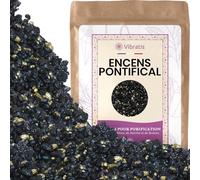 Encens Pontifical en Grain 250g Puissant pour Purification et Protection, Élève Le Niveau Vibratoire, Aide à se Connecter à sa Part Divine