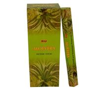 Encens Raj Aloe Vera 6 boîtes Bâtonnets d'encens indien