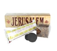 Encens Religieux Fragrance Jerusalem 35g et 10 charbons - Encens en Grains - Culte Chrétien en