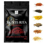 Encens Résine Sainte Rita Pur 100% Naturel 100g - Résine Authentique pour Fumigation, Protection, Apaisement et Espoir