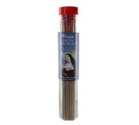 Encens - Sainte Rita - Tube de 80 bâtonnets - Parfum de rose - Pour causes désespérées - Mixte