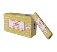 Satya Bâtonnets d'encens Vanille – Box 12 paquets