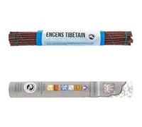 Encens tibétain Relaxation 35 bâtonnets + encens ayurvédique 14 bâtonnets Multicolore