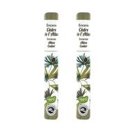 Encens végétal cèdre de l'Atlas 60 bâtonnets de 30 min