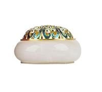 Encensoir Cascade Brûleur D'aromathérapie Couleur Émail Jade for Bureau Salon Maison Bois De Santal D'agar Petits Ornements Brûleur Cascade D'encens