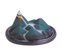 Encensoir Cascade Brûleur d'encens à Reflux, Ornements artisanaux en céramique, encens ornemental d'intérieur, brûleur de Bois Santal Brûleur Cascade D'encens