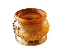 Encensoir Cascade Brûleur D'encens Bouddhiste Domestique Ornements en Verre Créatifs Fournitures Brûleur Cascade D'encens