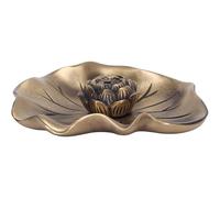 Encensoir Cascade Brûleur d'encens Lotus en Laiton, brûleur Domestique Bois de Santal, d'intérieur d'agar, Porte-encens Brûleur Cascade D'encens