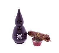 Encensoir nazarène violet - Bruleur Encens Religieux - Encens à Bâton - Encens Originaux - Encens Semaine Sainte - 9 x 9 x 19 cm - Accessoires Inclus