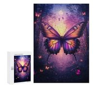 Enchanted Butterfly Forest Puzzle 1000 Pièces Educa Jouet en Bois Cadeau Unique Décoration Intérieure Jeu Éducatif Challenge Toy Adultes Et Enfants À Partir De 14 Ans 300 PCS