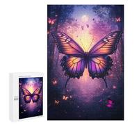 Enchanted Butterfly Forest Puzzle 1000 Pièces Educa Jouet en Bois Cadeau Unique Décoration Intérieure Jeu Éducatif Challenge Toy Adultes Et Enfants À Partir De 14 Ans 1000 PCS