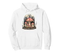 Enchanted Champignon Forêt Cloche Pot Fungi Art Sweat à Capuche