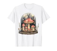 Enchanted Champignon Forêt Cloche Pot Fungi Art T-Shirt