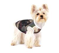Enchanted Flower Cottage T-shirt pour chien - 100 % coton doux Ropa Para Perros, parfait pour les chiens de petite et moyenne taille, chemise élégante et confortable pour chiens L
