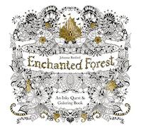 Enchanted Forest: An Inky Quest and Coloring Book for Adults