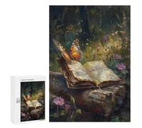 Enchanted Forest Book Puzzle 1000 Pièces Educa Jouet en Bois Cadeau Unique Décoration Intérieure Jeu Éducatif Challenge Toy Adultes Et Enfants À Partir De 14 Ans 300 PCS