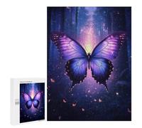 Enchanted Forest Butterfly-1 Puzzle 1000 Pièces Educa Jouet en Bois Cadeau Unique Décoration Intérieure Jeu Éducatif Challenge Toy Adultes Et Enfants À Partir De 14 Ans 500 PCS