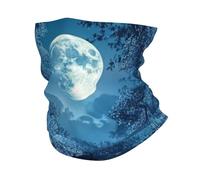 Enchanted Forest Night Sky With Moon Tree Printed Headbande, serviette pour hommes et femmes, masque de sport multifonctionnel