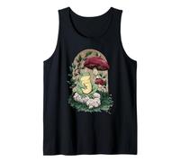 Enchanted Frogcore Tee - Fungi and Toad - Champignon Frog Débardeur