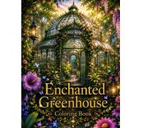Enchanted Greenhouse Coloring Book: A Magical Journey Through Botanical Gardens, Fantasy Conservatories, Whimsical Flowers, Cozy Greenhouse Retreats, and Enchanting Nature Scenes