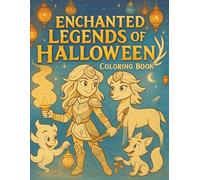 Enchanted Legends of Halloween: Mythical Halloween Creatures & Fantasy Scenes to Color: 50 Whimsical Fantasy & Mythology-Inspired Halloween Pages