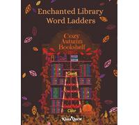 Enchanted Library Word Ladders: Cozy Autumn Bookshelf: Large Print Word Ladder Puzzles for Teens, Adults & Seniors | 8.5" x 11" | 150 Puzzles