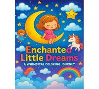 Enchanted Little Dreams: A Whimsical Coloring Journey: A Magical Coloring Adventure Filled with Wonder, Imagination, and Sweet Dreamscapes