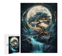 Enchanted Moonlit Forest Puzzle 1000 Pièces Educa Jouet en Bois Cadeau Unique Décoration Intérieure Jeu Éducatif Challenge Toy Adultes Et Enfants À Partir De 14 Ans 500 PCS