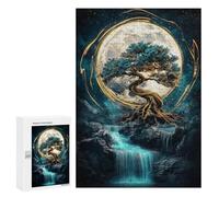 Enchanted Moonlit Forest Puzzle 1000 Pièces Educa Jouet en Bois Cadeau Unique Décoration Intérieure Jeu Éducatif Challenge Toy Adultes Et Enfants À Partir De 14 Ans 300 PCS