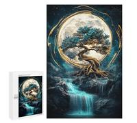 Enchanted Moonlit Forest Puzzle 1000 Pièces Educa Jouet en Bois Cadeau Unique Décoration Intérieure Jeu Éducatif Challenge Toy Adultes Et Enfants À Partir De 14 Ans 1000 PCS