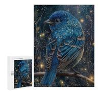 Enchanted Night Bluebird Puzzle 1000 Pièces Educa Jouet en Bois Cadeau Unique Décoration Intérieure Jeu Éducatif Challenge Toy Adultes Et Enfants À Partir De 14 Ans 500 PCS