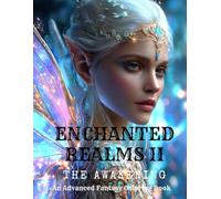 Enchanted Realms Vol2: The Awakening Fairies & Elves. An Advanced Fantasy Coloring Book for Adults and Teens