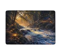 Enchanted River Tapis De Salon 150 X 100 Cm, Doux Et Imprimé Pour Salon | Ambiance cocooning : Tapis de salon, avec impression par transfert thermique; pour salon